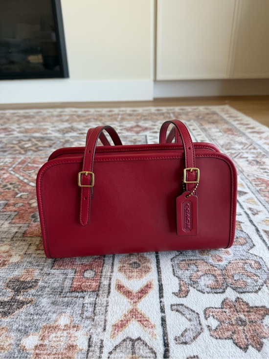 Coach Handbags - Coach Swing Zip Bag - Ruby/Red